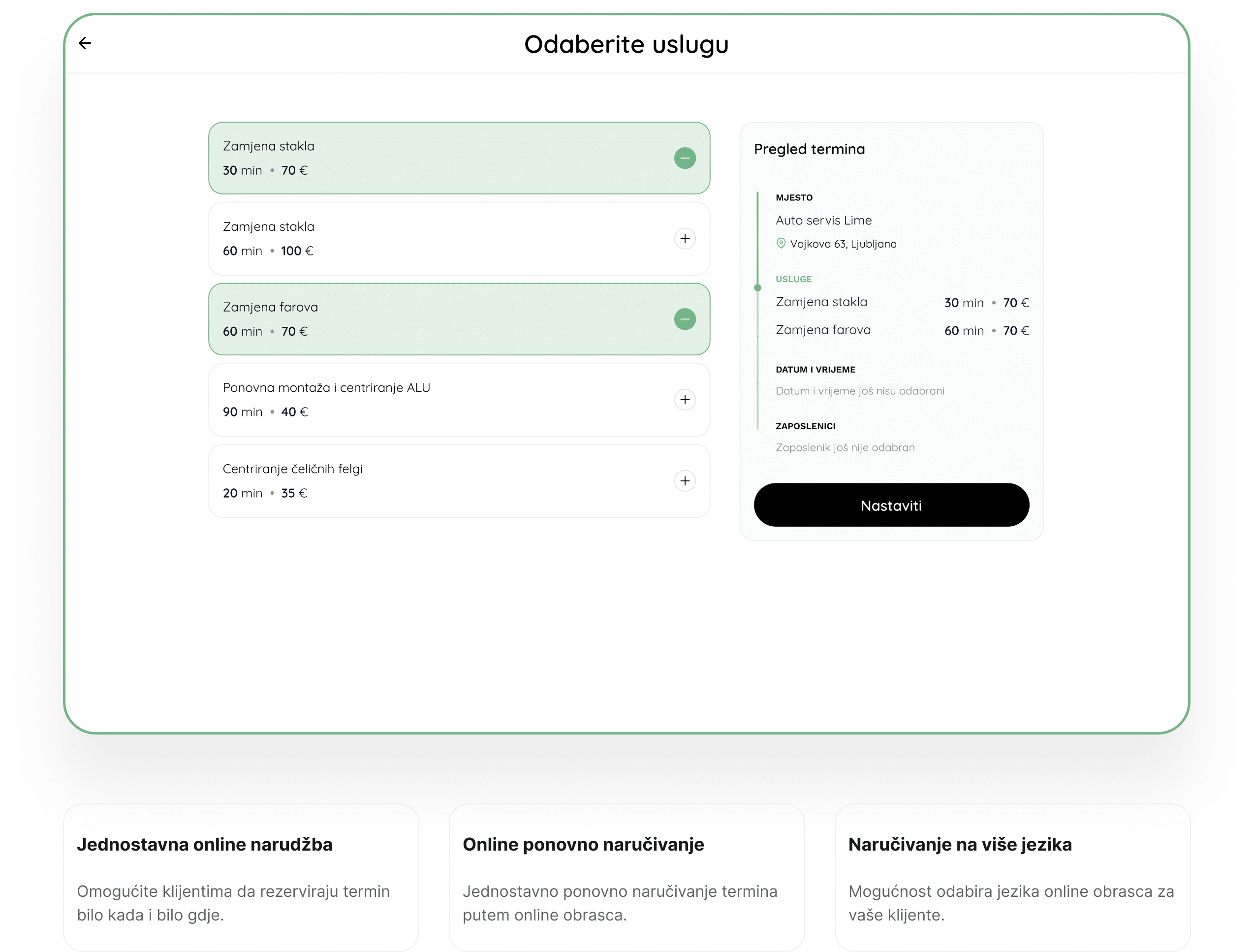 Pregled_Termina_AutoServis_Lime_Booking_HR