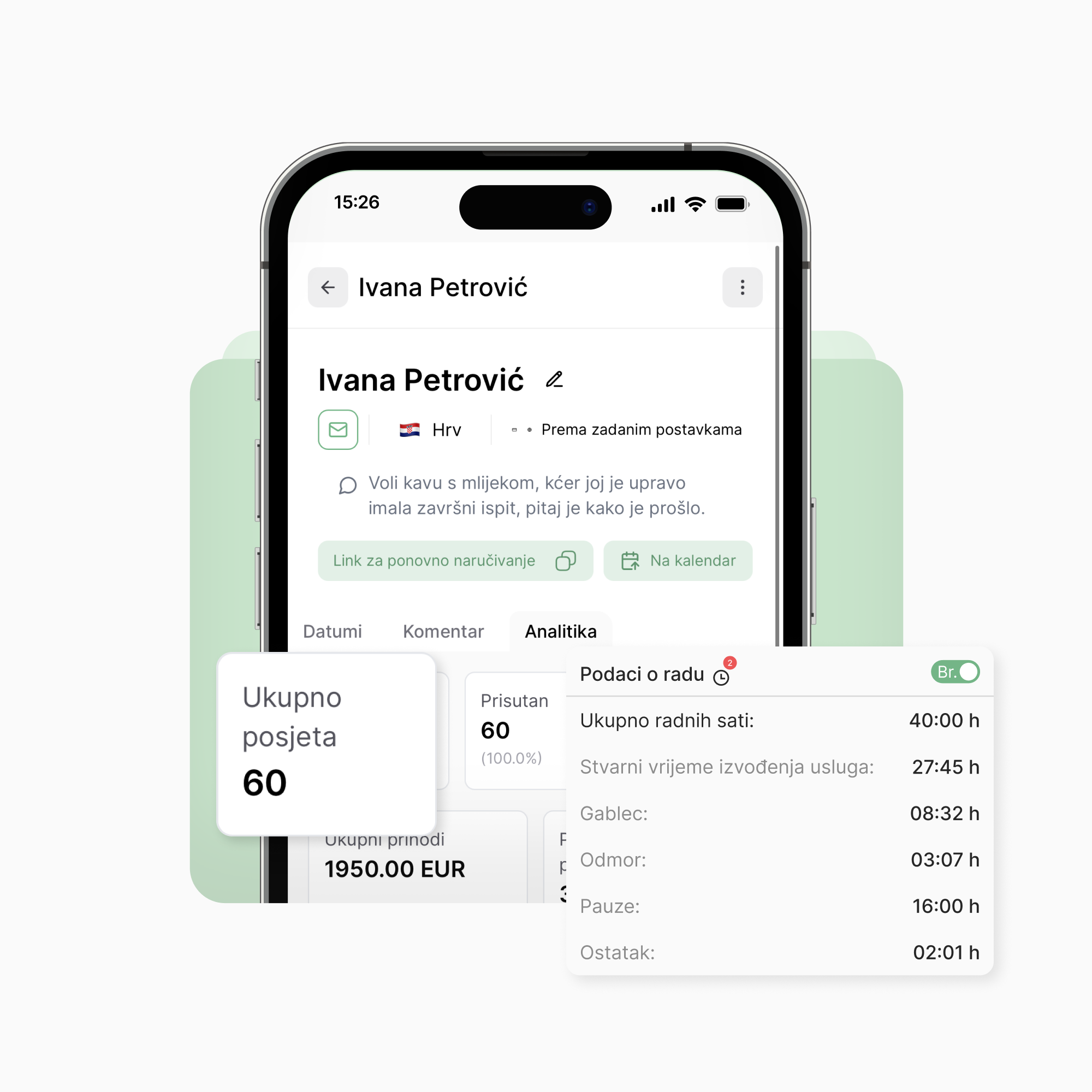 Analitika za frizerski salon - Lime Booking Hrvatska