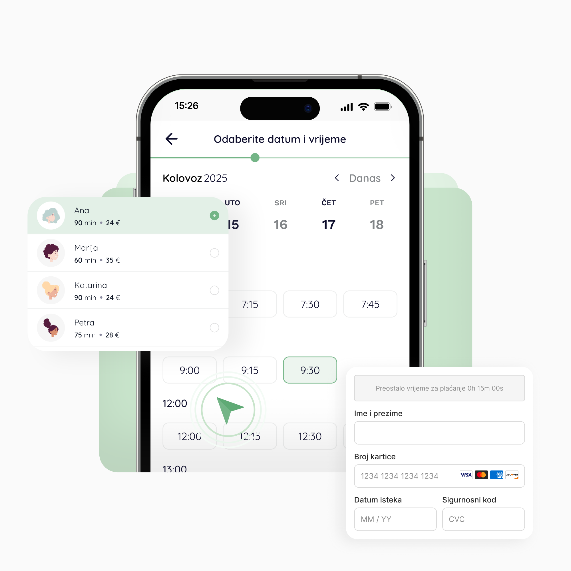 Online naručivanje za frizerski salon - Lime Booking Hrvatska